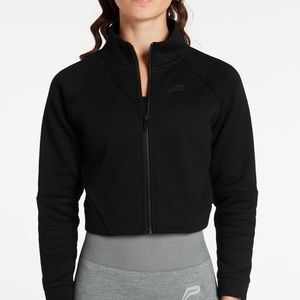 pursue fitness crop zip up
